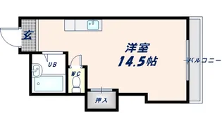 RIHITO南巽【7階】の間取り