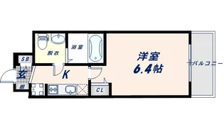 アドバンス大阪イースト【1002号室】の間取り