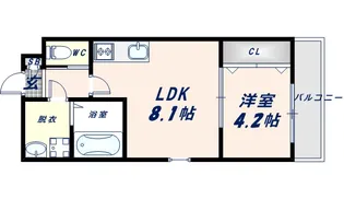 H-Maison大蓮南Ⅱ【101号室】の間取り