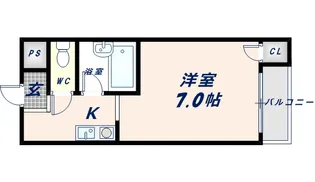 林マンション【2階】の間取り
