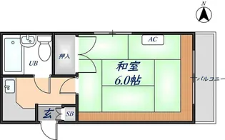 リッチハイツ【3階】の間取り