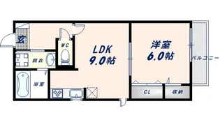 オリエンスタツミ【2階】の間取り