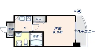TLRレジデンス高井田【308号室】の間取り
