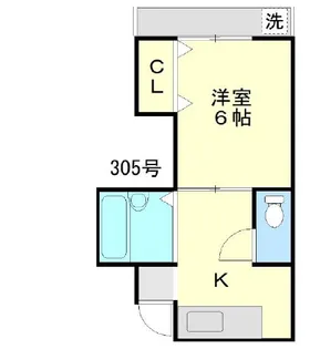 ル・メルシェ【3階】の間取り