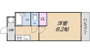 ビューティーセゾンK【5階】の間取り