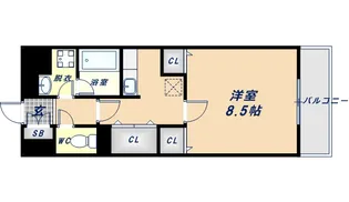 ルシェロノルテ【2階】の間取り