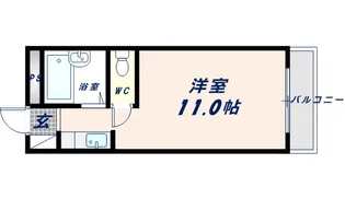 パディーブレイドⅡ【5階】の間取り