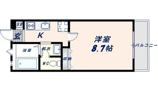 ボーナコム【2階】の間取り