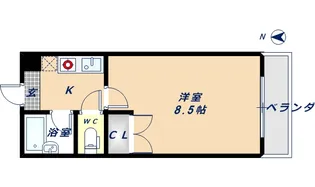 コンフォート布施 【3階】の間取り
