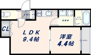 Jino放出【1階】の間取り