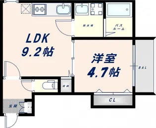 Jino放出【2階】の間取り