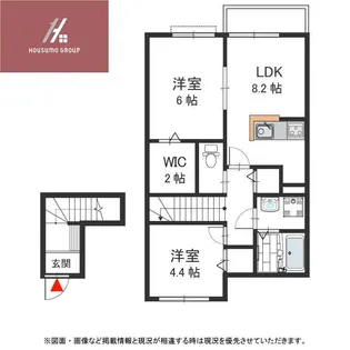 メゾン池島【201号室】の間取り