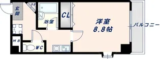 エスポワール21【4階】の間取り