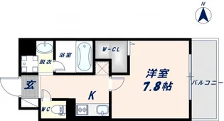 エルシオン【7階】の間取り