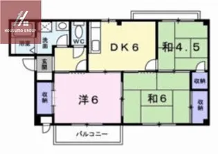 サンヴィレッジ上尾Ⅰ【2階】の間取り