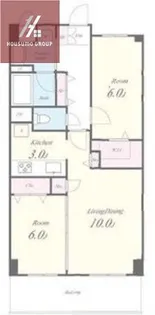リラスクエア相生【2階】の間取り