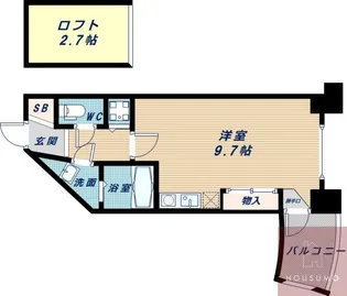 フォレステージュ江坂垂水町【5階】の間取り