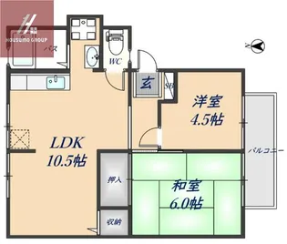 オリーブ【2階】の間取り