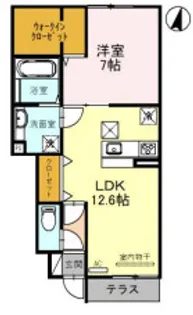 Princess Serenity【1階】の間取り