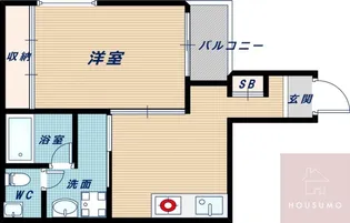 UTマンション東三国【6階】の間取り