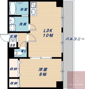 GranPino桃山台【8階】の間取り