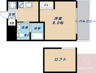 パークヒルズ新大阪Will【508号室】の間取り