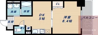 第16関根マンション【7階】の間取り