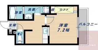 カスターニャ三国本町【5階】の間取り