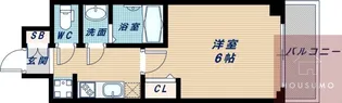 プレサンス東三国エンブレイス【7階】の間取り