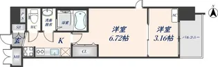 AELL OSAKA EAST【15階】の間取り