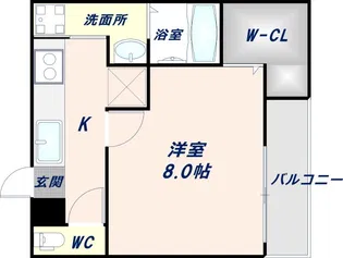 フジパレス高井田Ⅲ番館【3階】の間取り