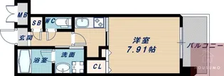グランシス江坂【7階】の間取り