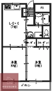 成晃マンション【5階】の間取り