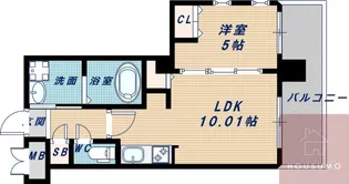 グランシス江坂【2階】の間取り