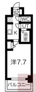 MJC大阪ラフィーネ【4階】の間取り
