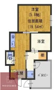 グランエスコート淀川【1階】の間取り