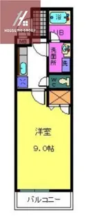 フジパレス弓削【211号室】の間取り