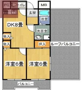 レジデンス寿【503号室】の間取り