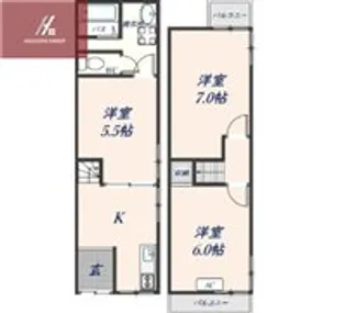 大阪府東大阪市吉田8丁目【一戸建】の間取り
