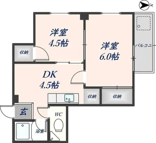 荒木マンション【102号室】の間取り