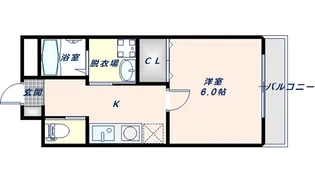 エム・ステージ小路【401号室】の間取り