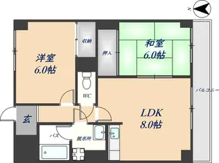 ファミーユ2【3階】の間取り