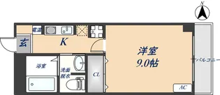 美津和ビル【8階】の間取り