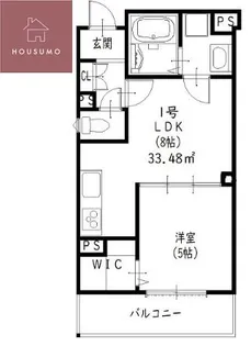 ピレーネ諸福【201号室】の間取り