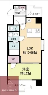 スプランディッド新大阪Ⅴ【3階】の間取り