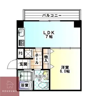 パレス東洋相川2号館【2階】の間取り