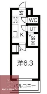 スプランディッドV【6階】の間取り