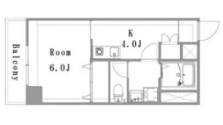 日生ロイヤルマンション十三【203号室】の間取り