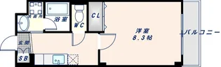 エクセレントフィールド【207号室】の間取り