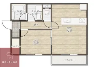 URBAN PARK【302号室】の間取り